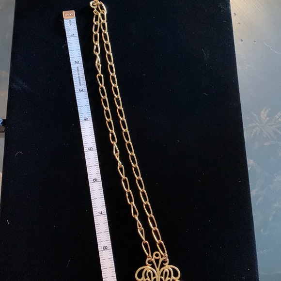 Designers Dream, Vintage Trifari Love Birds with chain fringe, gold tone. - Picture 8 of 16